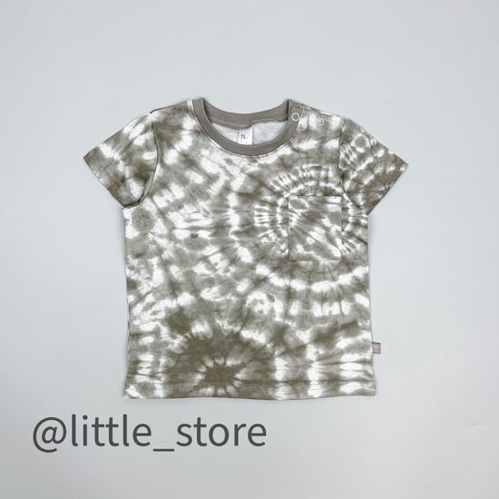 Футболка хлопковая, Серо-бежевая