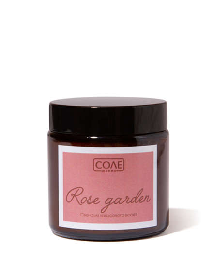 Ароматическая свеча Rose garden, 100 мл