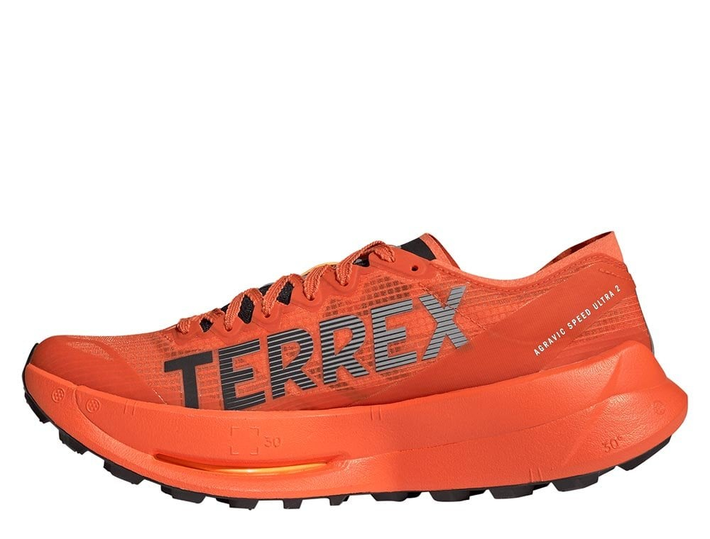 Кроссовки для бега мужские adidas Terrex Agravic Speed Ultra 2 M Оранжево-Черные