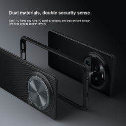 Чехол от Nillkin с металлической откидной крышкой для камеры на OPPO Find X6 Pro, серия CamShield Prop Case