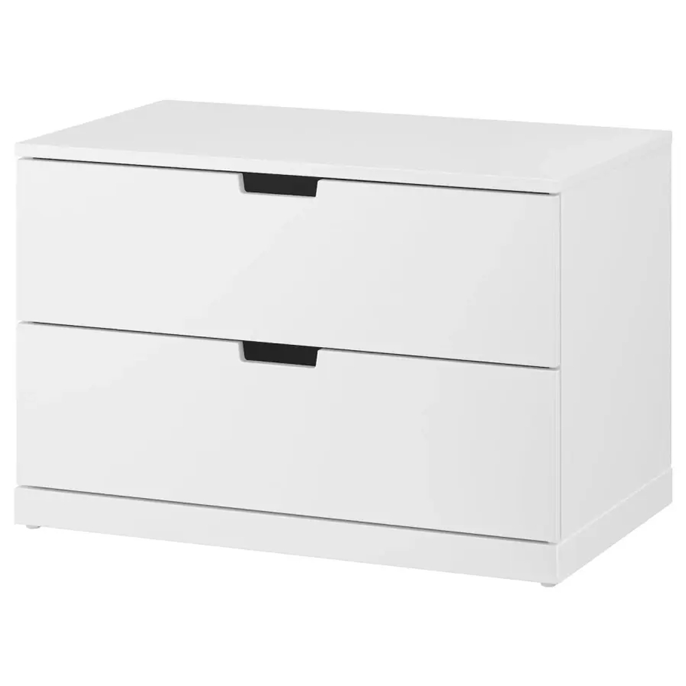 Комод - IKEA NORDLI/НОРДЛИ ИКЕА, 47х54х80 см, белый