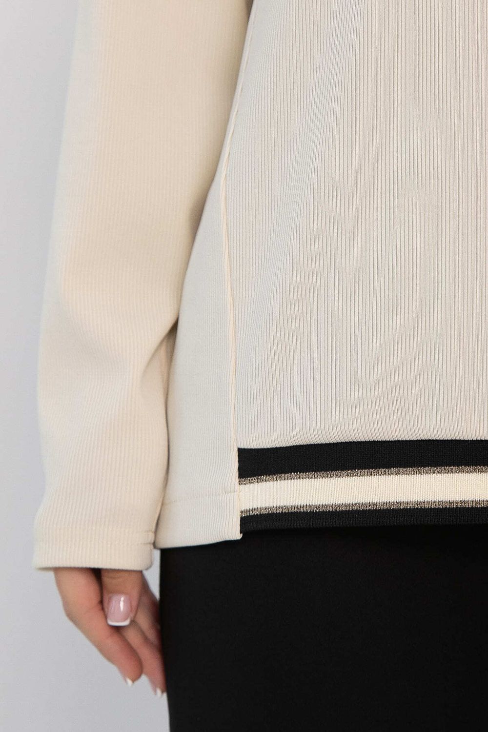 Джемпер трикотажный Камилла (бежевый) Б14453-5М LT Collection