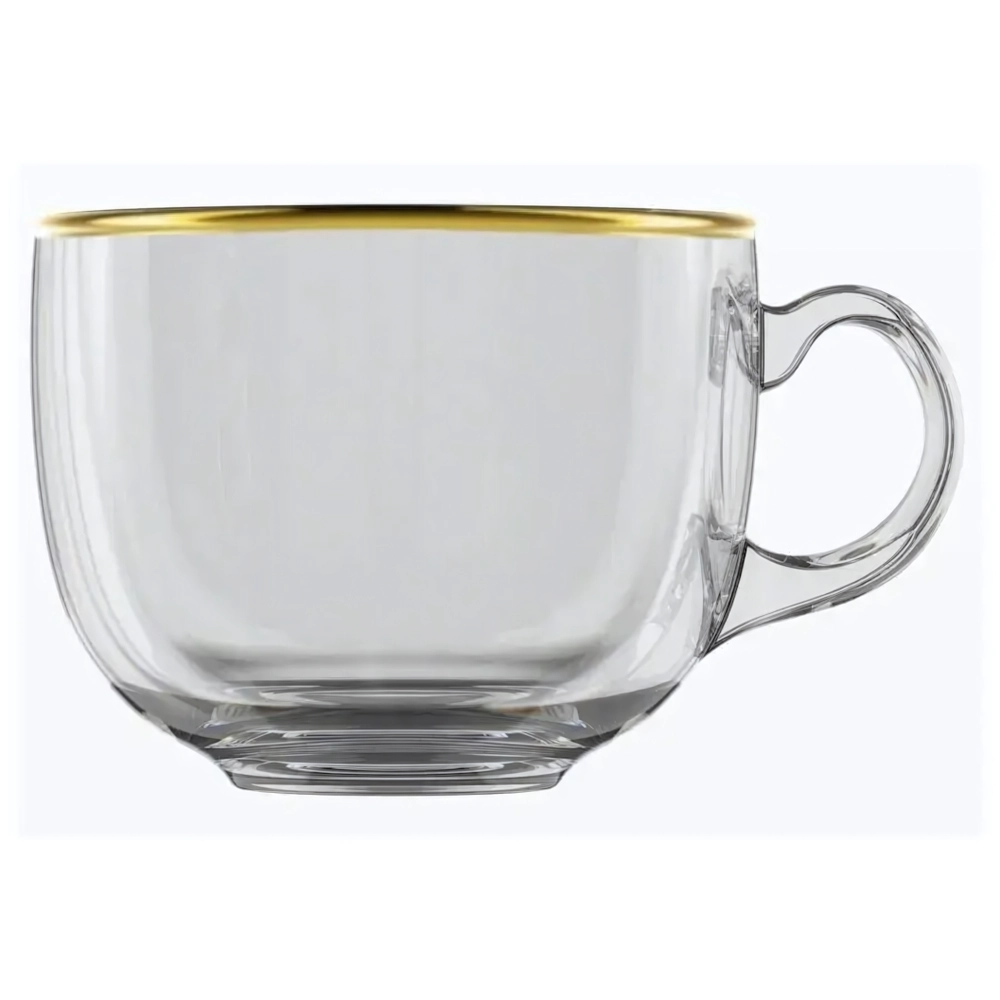 Кружка 480мл. арт.2027-З4 Золотая кайма