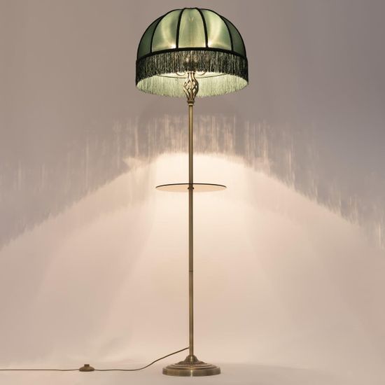CL407932T Базель Бронза+Зеленый Торшер со столиком