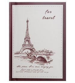 NB-57/1 Блокнот с ручкой «Записки путешественника» в коробке с замком