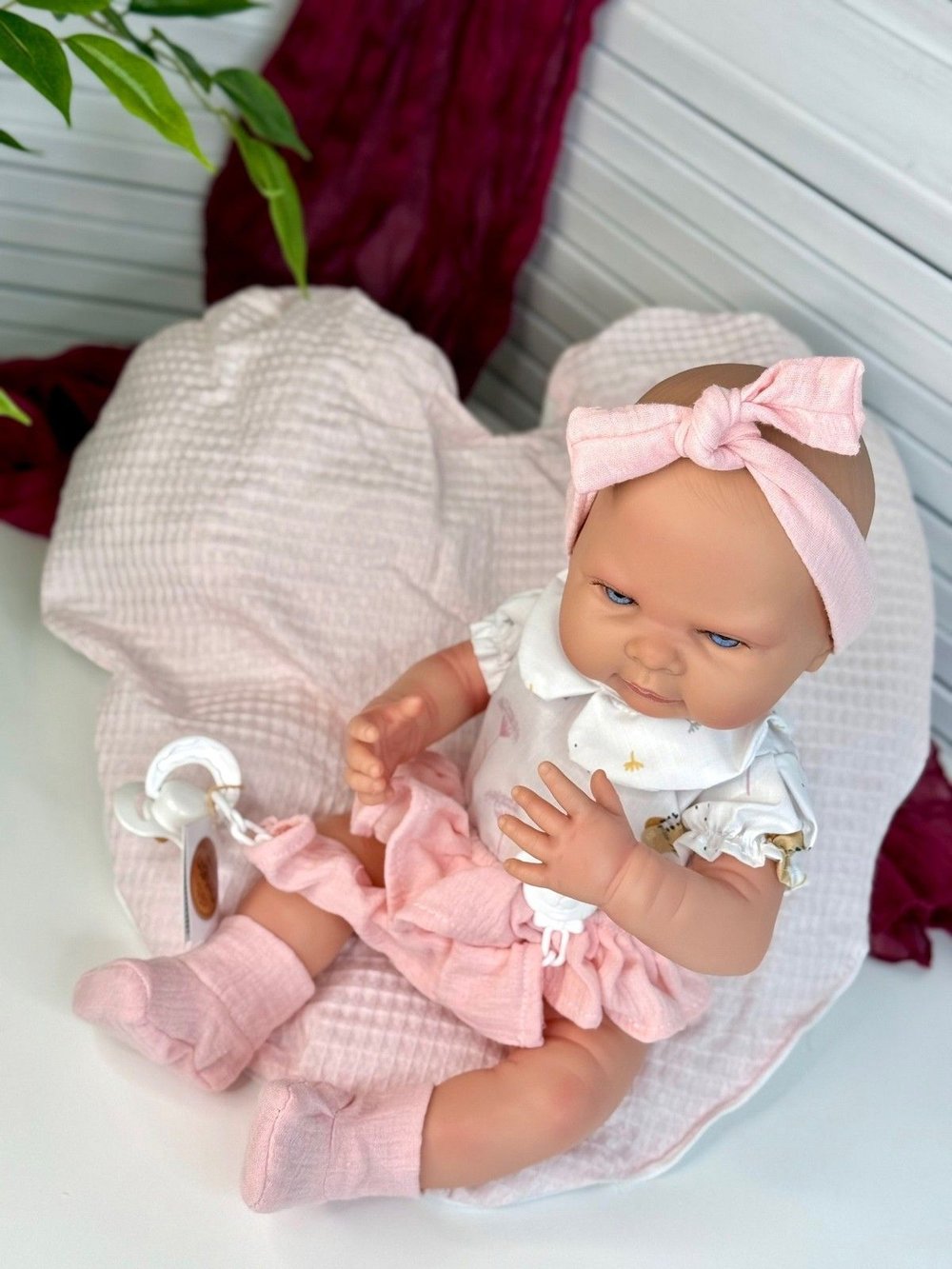 Кукла Реборн BERJUAN виниловая 45см Newborn (8122)