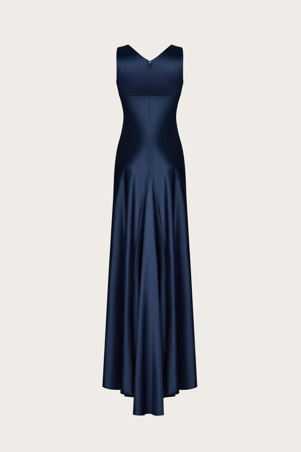 ПЛАТЬЕ - СОРОЧКА С ЛИФОМ ИЗ ШЕЛКА