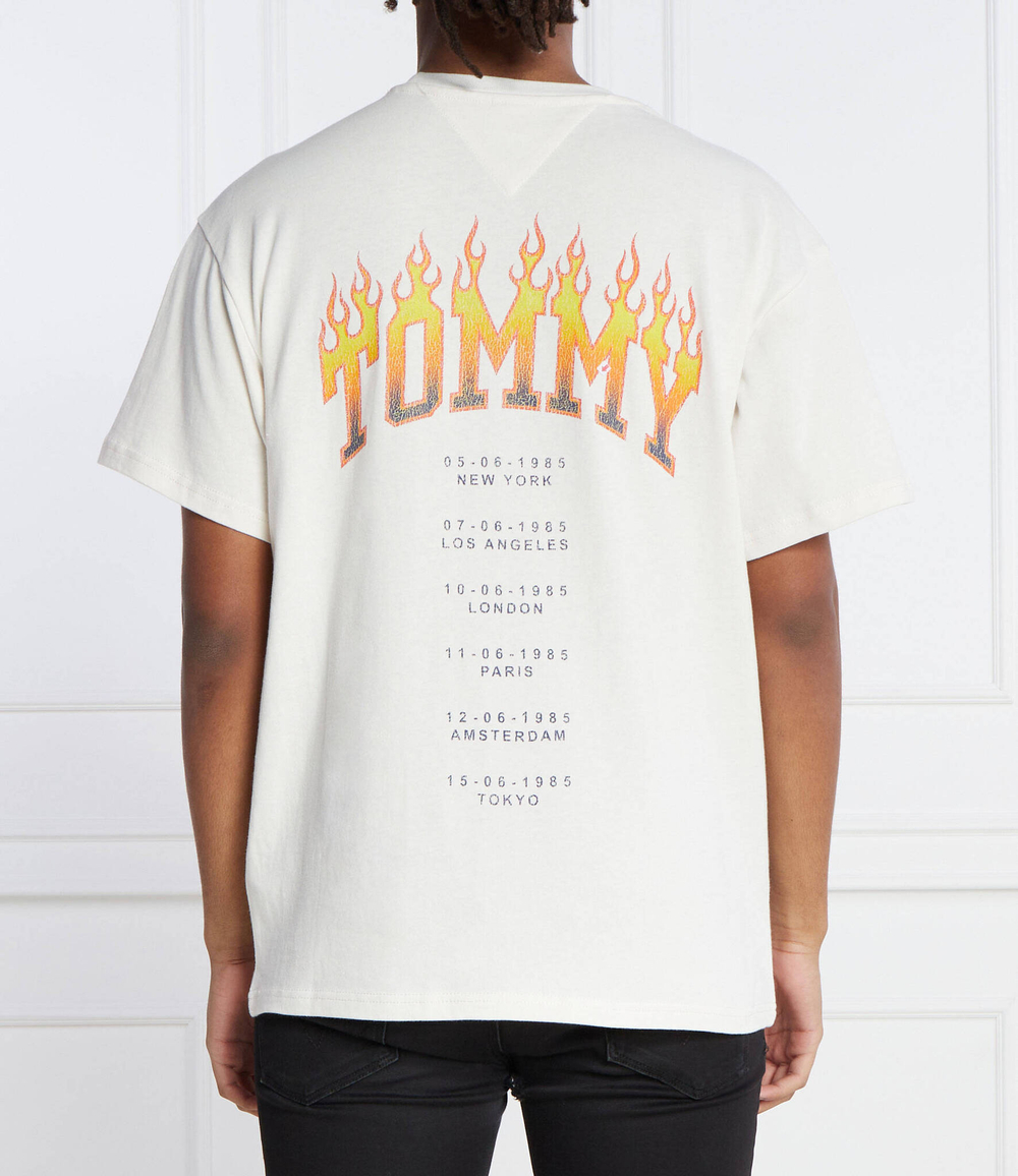 Футболка Tommy Jeans - экрю(DM0DM17739)