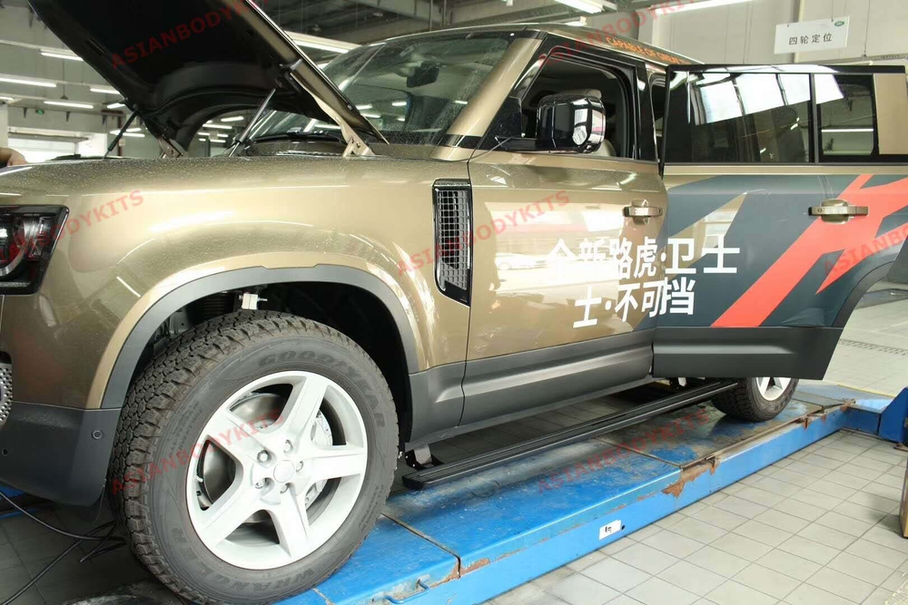 Электрические подножки для LAND ROVER DEFENDER 110 L663 2020+ Лэнд Ровер Дефендер