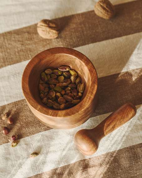 Ступка Kasia из массива акации