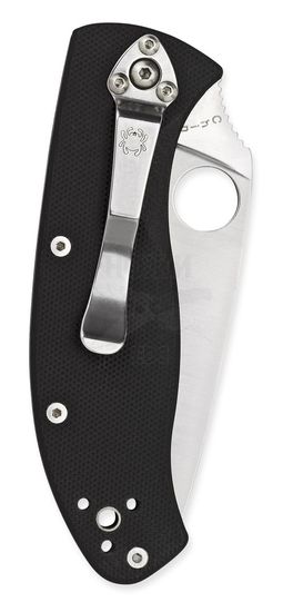 Складной нож Spyderco Tenacious C122GS c клинком из стали 8Cr13MoV, рукоять G10