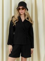 Блузка женская Асель-1 Виотекс ЧЁРНЫЙ