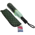 Зонт женский полуавтомат «Ультрамарин - Лагуна», микс 6 цветов, 8 спиц, d-100см, длина в слож. виде 28см, голубые цветы