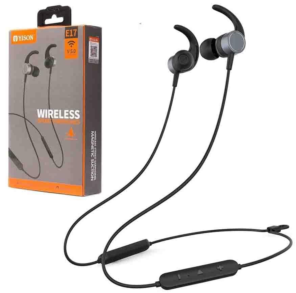 Спортивные наушники Bluetooth CELEBRAT E17 (черный)