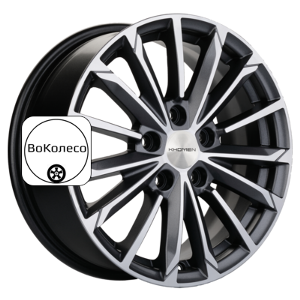 6,5x16/5x114,3 ET50 D67,1 KHW1611 (Huyndai/Kia) Gray-FP Khomen Wheels