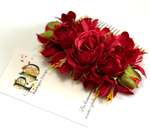 Гребень Pankigno Design с розами Limited Edition