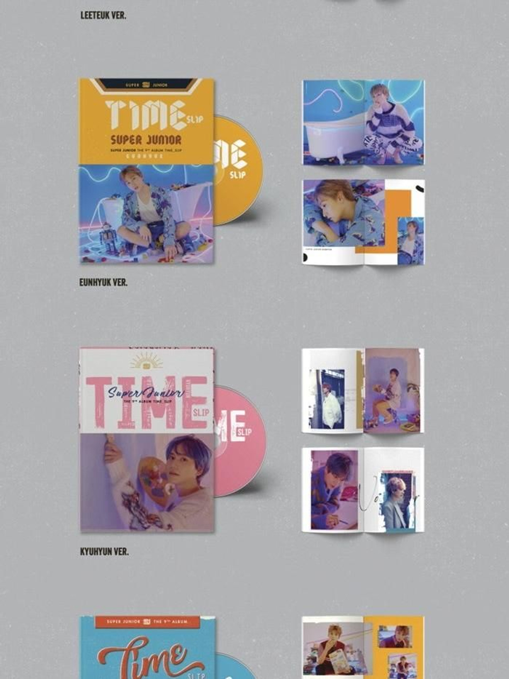 Альбом Super Junior - Time Slip 9th Album RANDOM