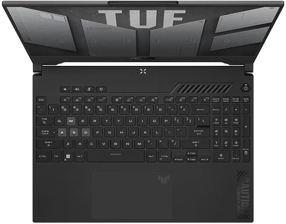 Ноутбук ASUS TUF Gaming A15 FA506NC-HN063 90NR0JF7-M005D0 (15.6", Ryzen 5 7535HS, 16 ГБ/ SSD 512 ГБ, GeForce® RTX 3050 для ноутбуков) Черный