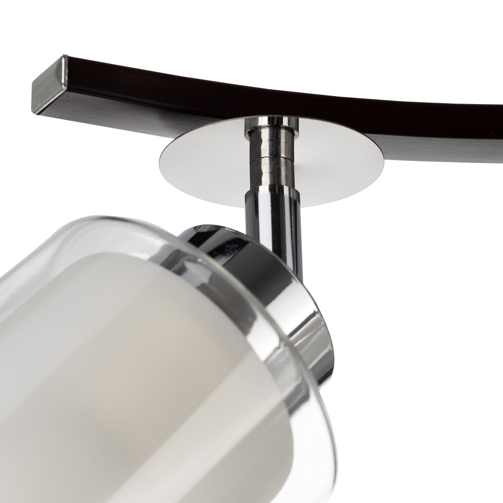 Citilux Фортуна CL156132 Люстра с поворотными плафонами Венге Хром