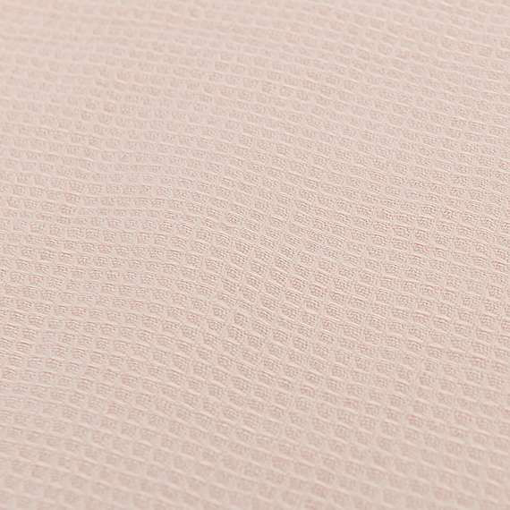 Набор из двух вафельных полотенец изо льна цвета пыльной розы из коллекции essential, 50х70 см