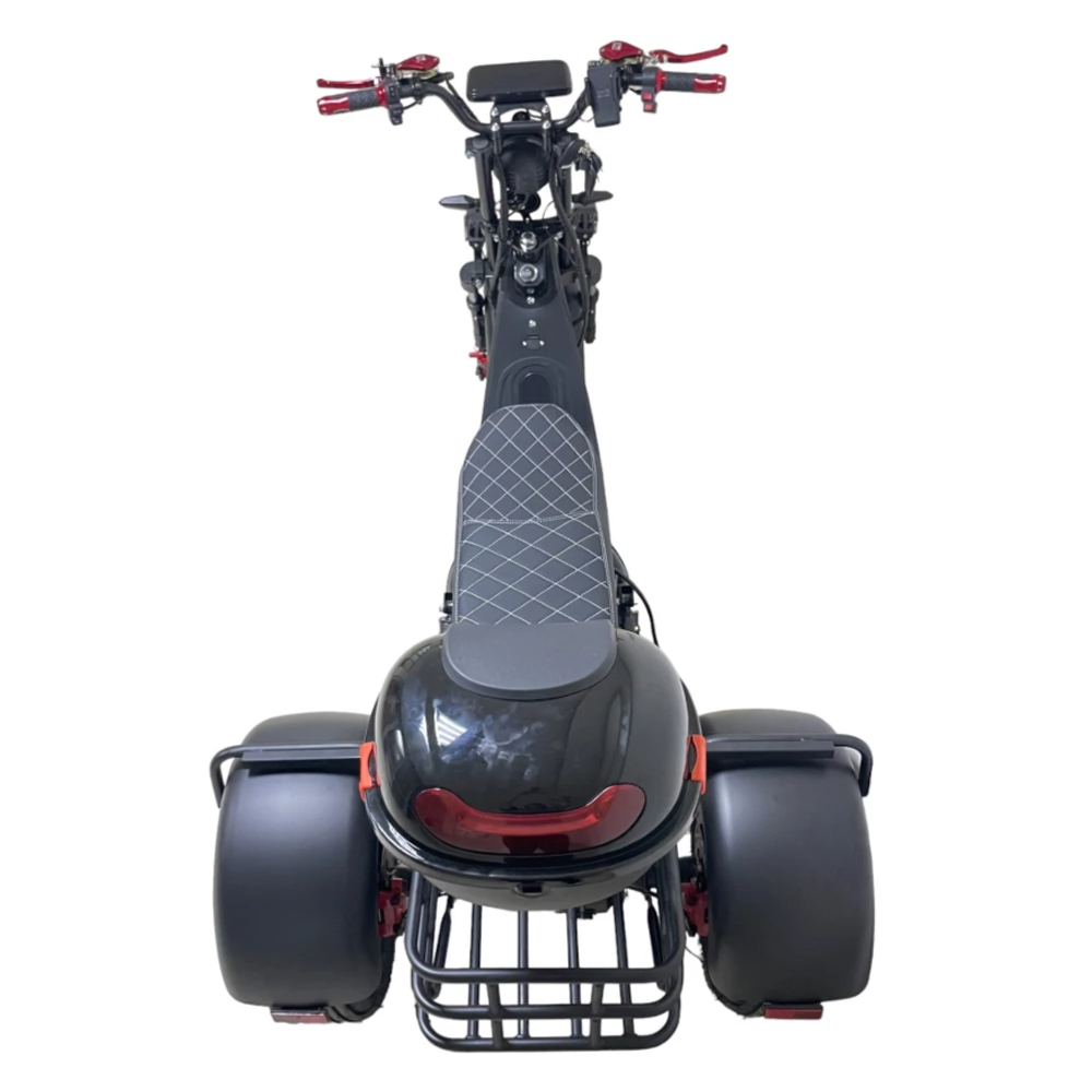 Электроскутер трехколесный CITYCOCO GT X11 PRO TRIKE 2024 Матовый черный