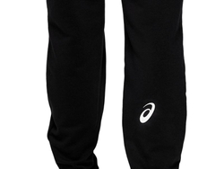 Мужские теннисные штаны Asics Big Logo Sweat Pant - performance black/brilliant white