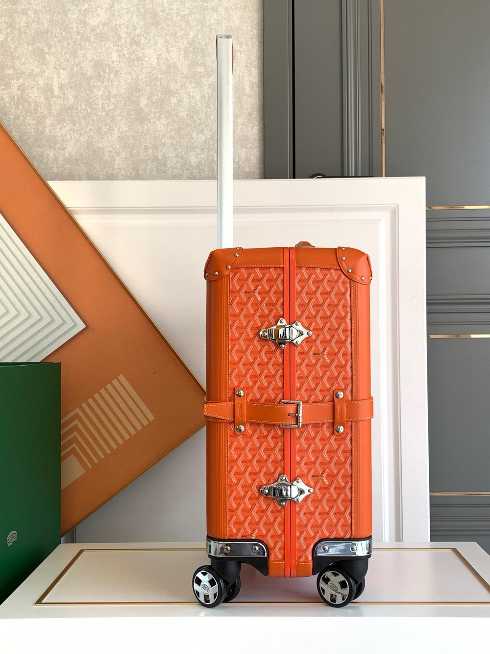 Goyard Bourget PM Trolley Case