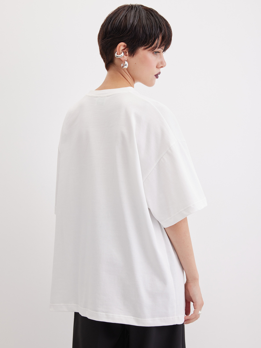 Футболка Bad Influence, молочная