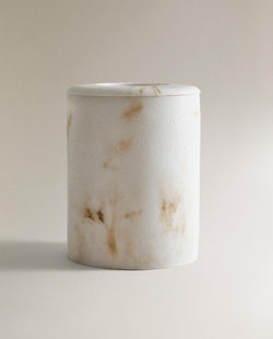 Zara Home ведро для мусора, мрамор, бежевый · 4532/743