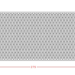 119 | Форма для шоколадных конфет "Микро полусфера" (275*135 мм)