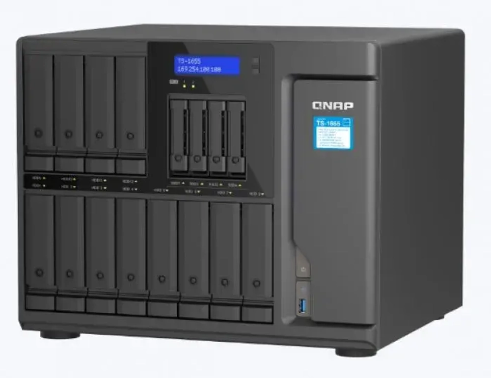 Сетевой RAID-накопитель QNAP  TS-1655-8G