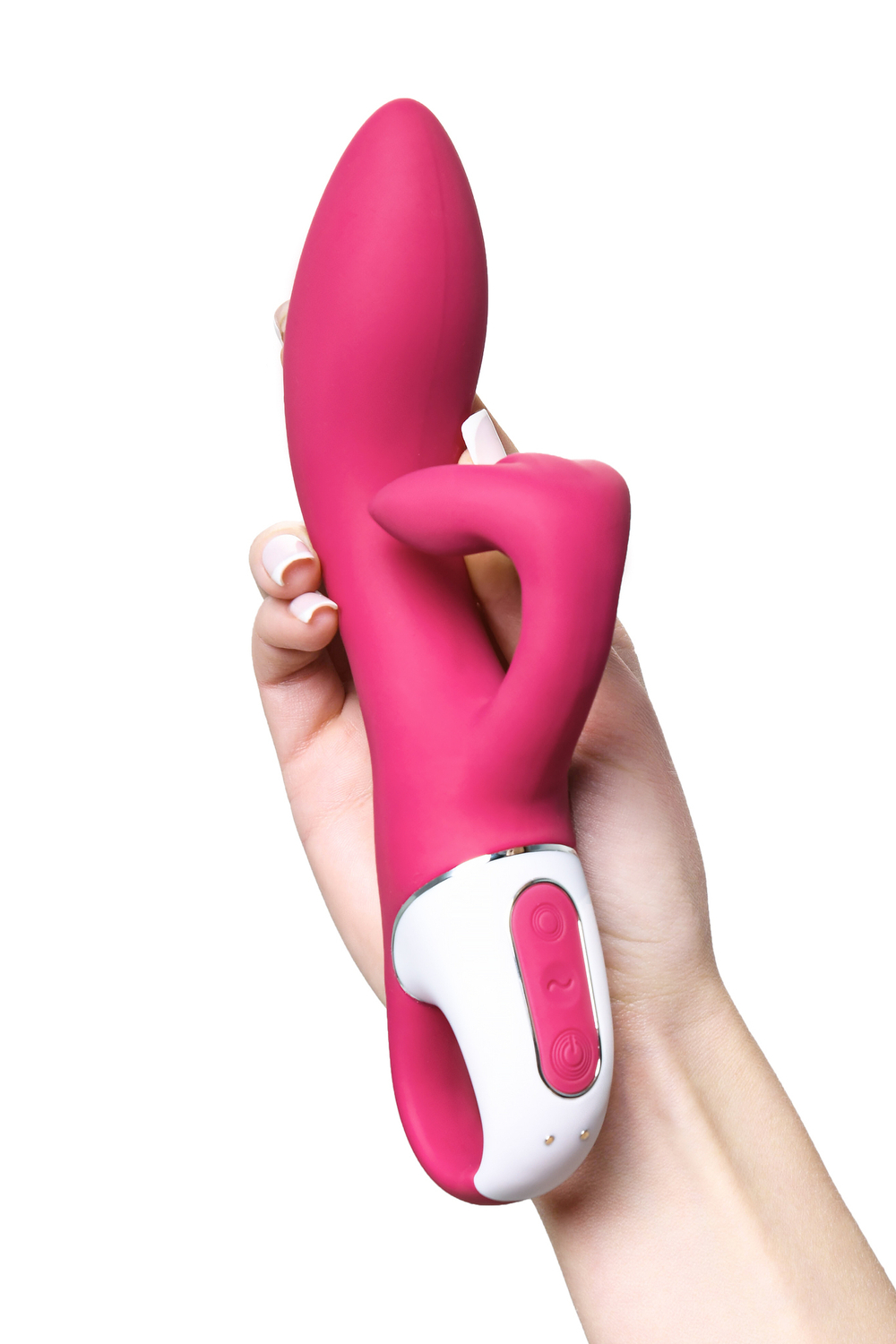 Нереалистичный вибратор Satisfyer Embrace me, красный