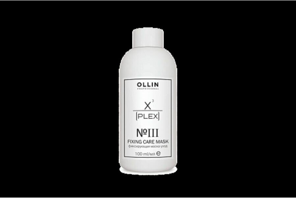 OLLIN X-PLEX №3 Fixing Care Mask Фиксирующая маска-уход 100мл