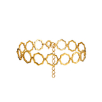 Браслет TETRA позолота