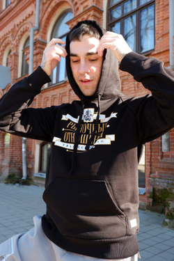 Худи TRAFFIC ''Рыночные Отношения" Чёрный