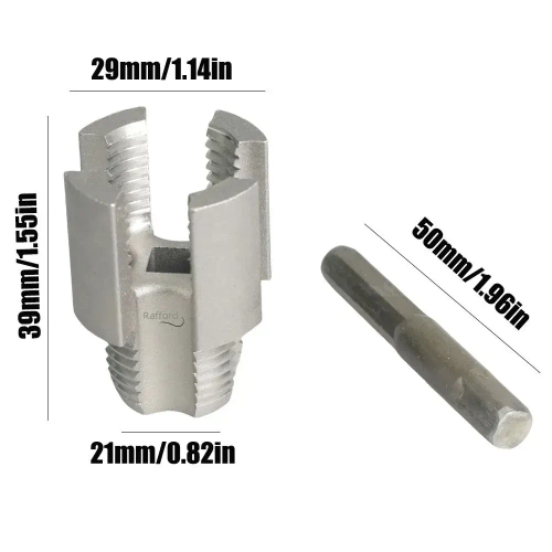 2 шт. Интегрированный инструмент для нарезания внутренней и внешней резьбы для водопроводных труб PPR диаметром 1/2 и 3/4 дюйма