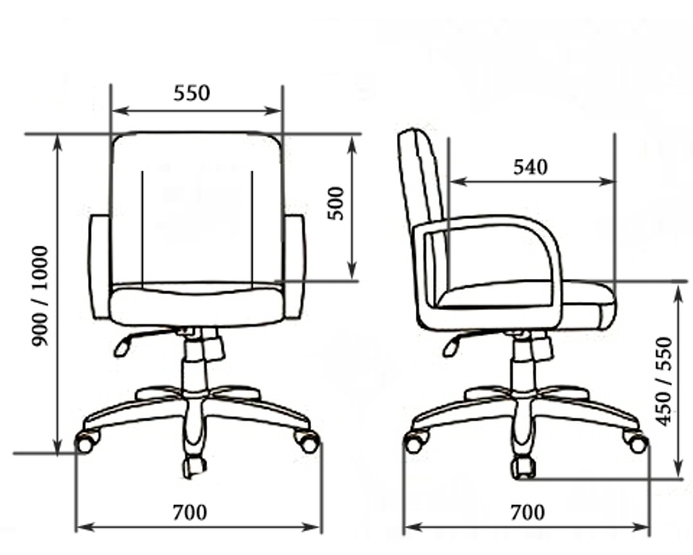 Кресло для руководителя PARIS В LAGUNA