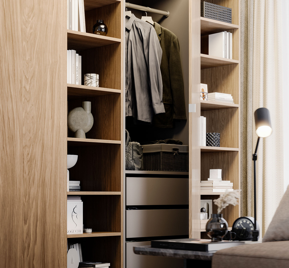 Гардеробная GA12_03