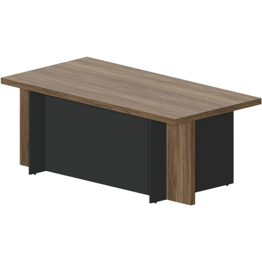 Стол Faber ру-ля Ш200 Орех/Антрацит FA2010WNAN