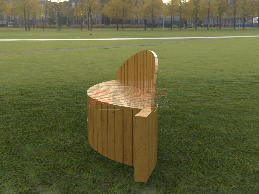 Скамейка Лист