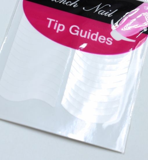 Трафареты для французского маникюра №04