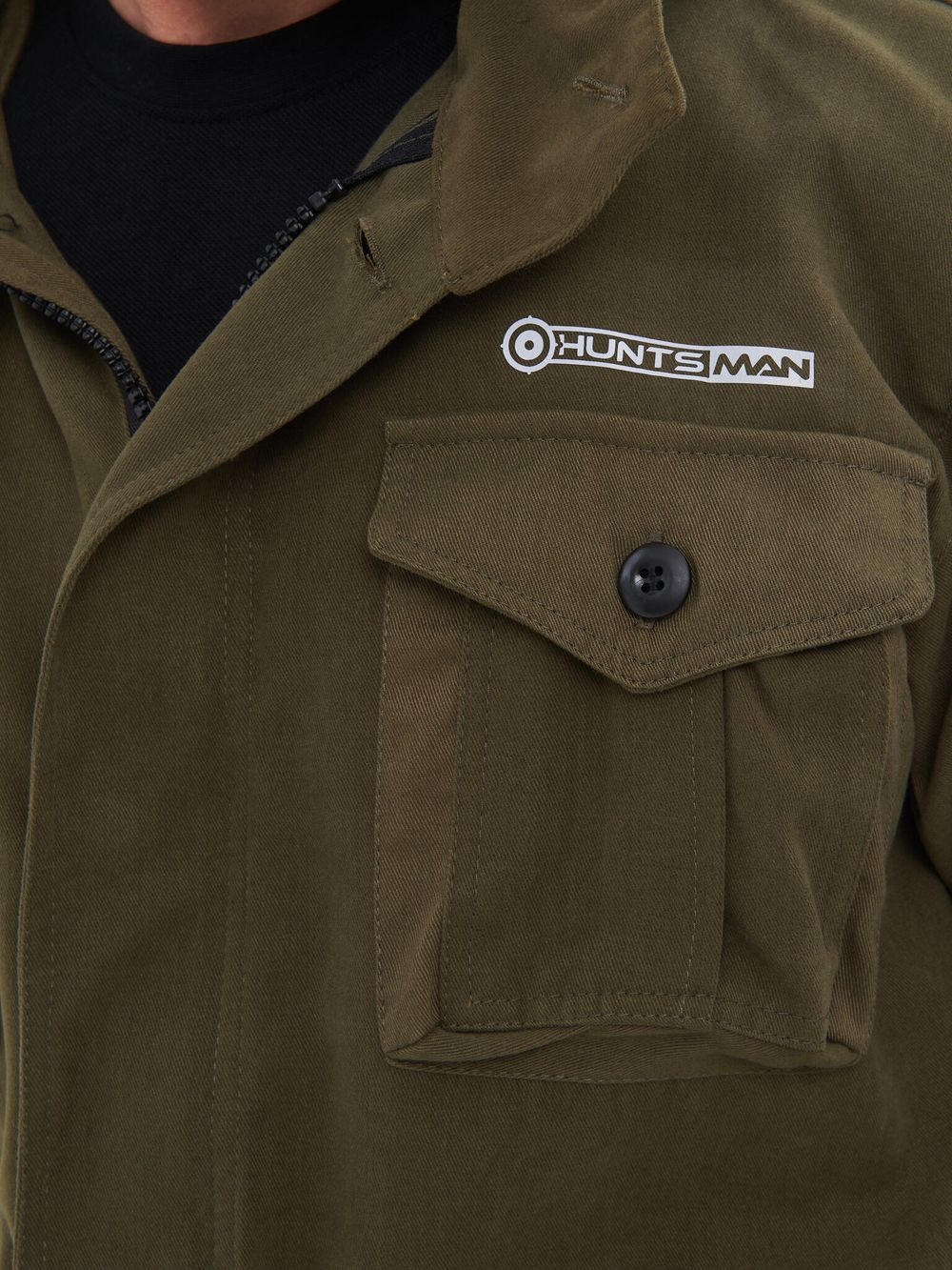 Костюм летний Крафт ткань Смесовая цвет Хаки