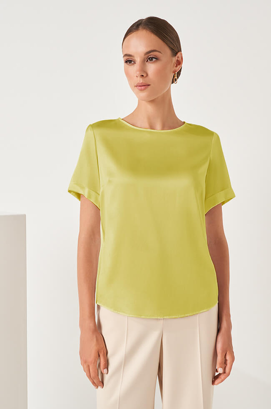 23061 Блузка женская (лимонный)