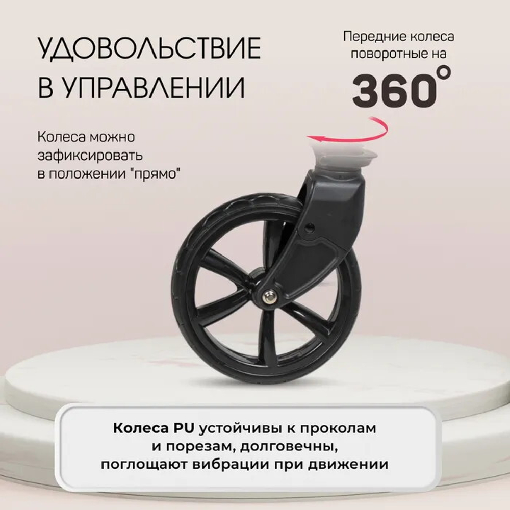 Коляска трансформер Aimile Adventurer какао