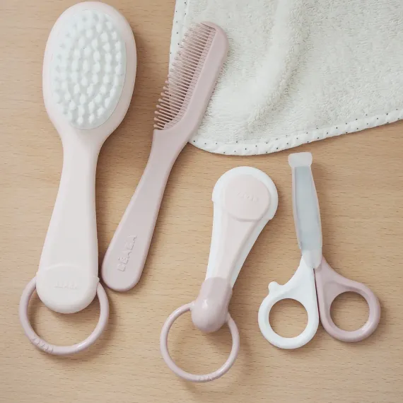 Детские кусачки для ногтей Beaba Baby Nail Clippers Old Pink