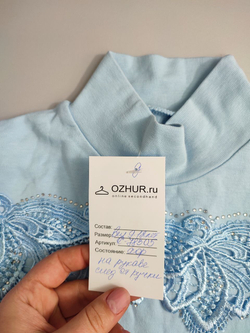 Водолазка красивая на 9-12 лет