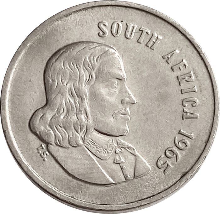 5 центов 1965 ЮАР "SOUTH AFRICA"