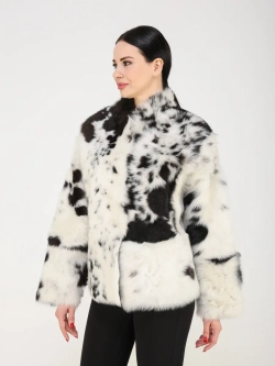 Дубленка зимняя шуба натуральная короткая