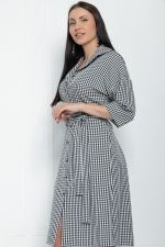 Платье Кэсси (черно-белое) П11218 LT Collection
