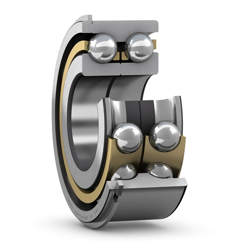 Двухрядный радиально-упорный шарикоподшипник со стопорным кольцом и разъёмным внутренним кольцом 3309 DNRCBM